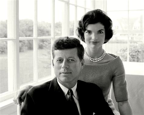 president john f kennedy wife.